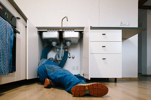 Professional Drain Cleaning technician working in Lemont, PA
